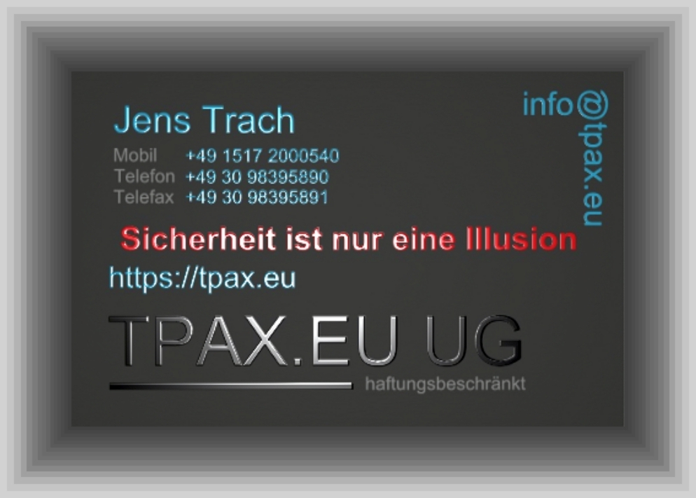 Logo der TPAX.EU fehlt!